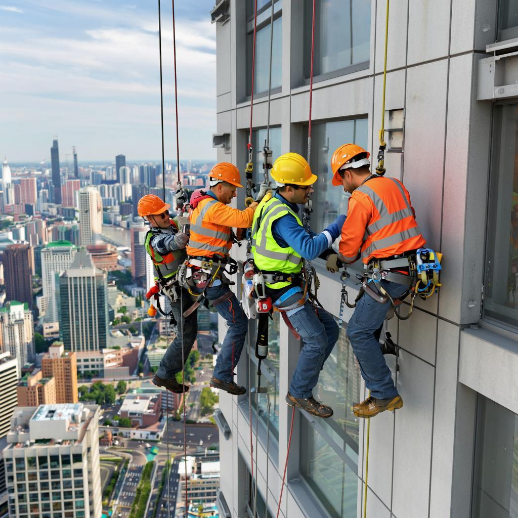 Мойка окон и остекления