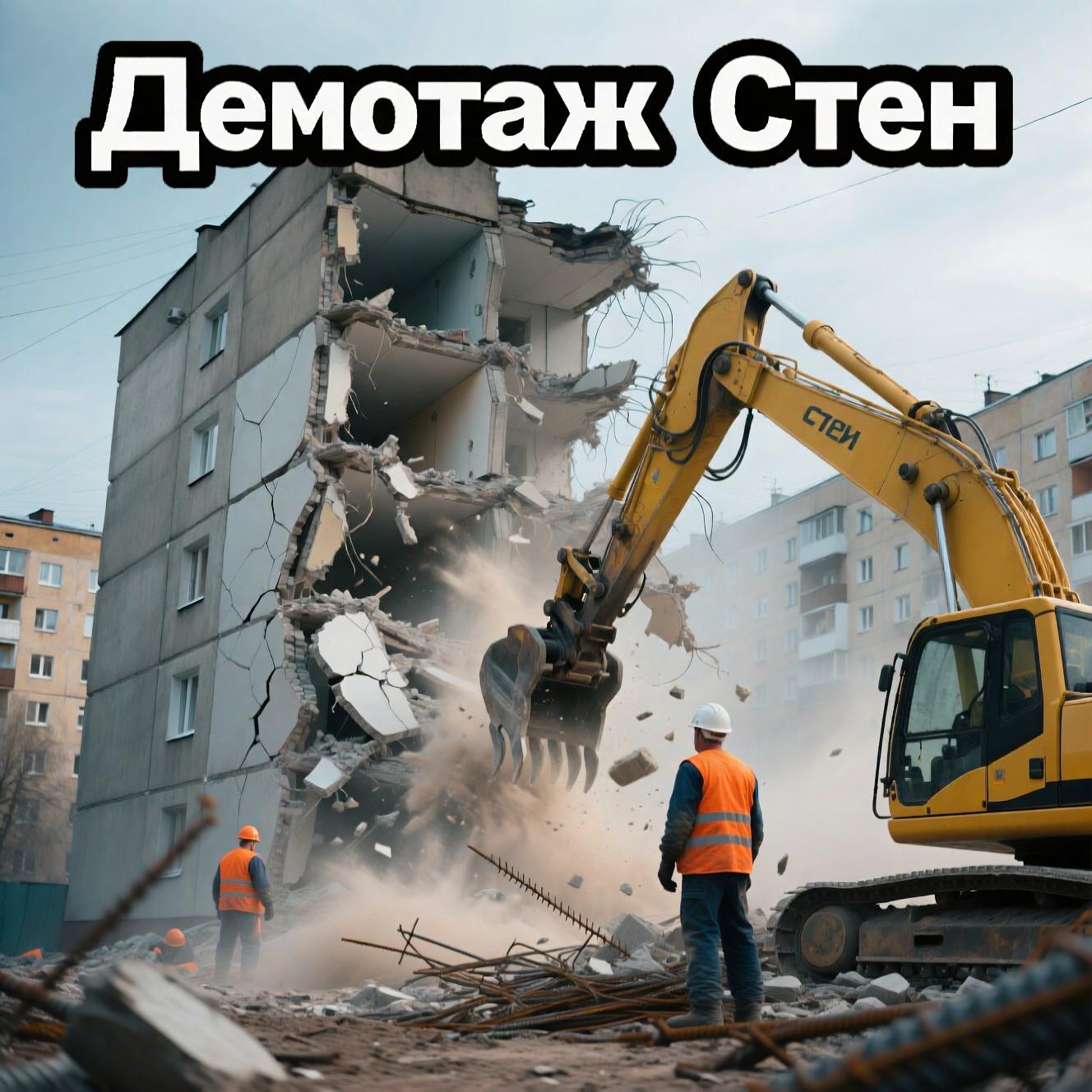 Демонтаж Стен