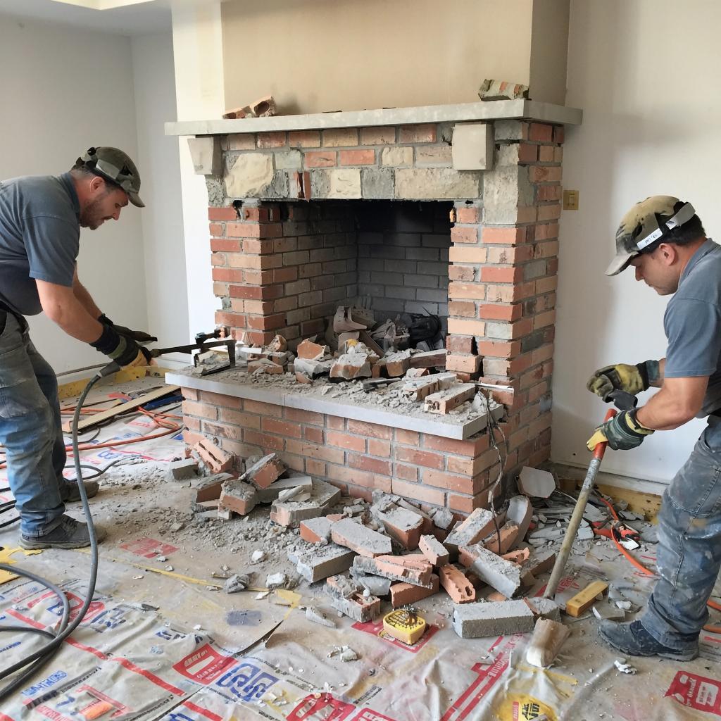 Снос каминов